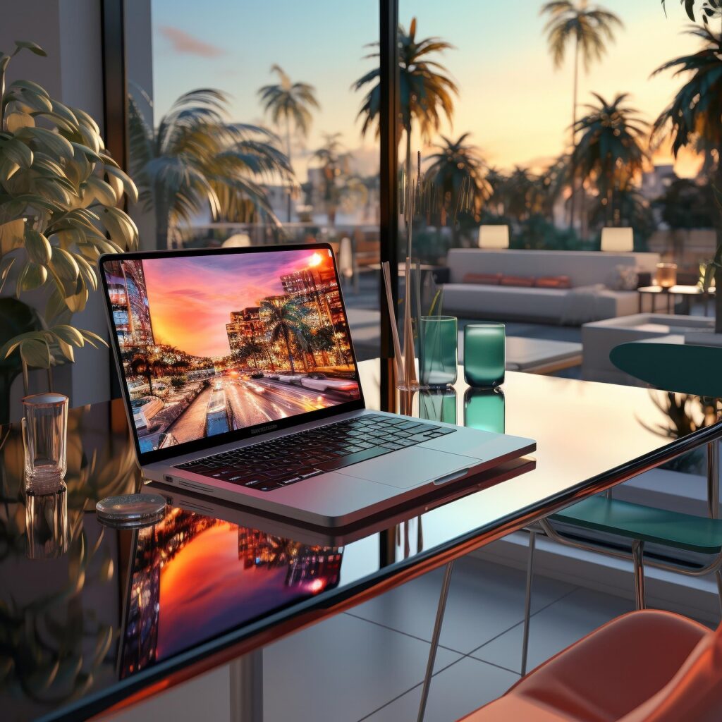Arbeiten als Digitaler Nomade Laptop
